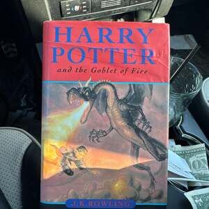Harry Potter and the Goblet of Fire UK First Edition Hardcover by J.K. Rowling